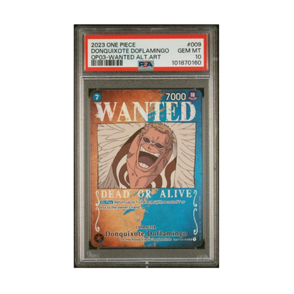 One Piece Doflamingo Wanted PSA 10 0160