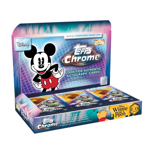 2026 Topps Chrome Disney-Hobby Box- Pre-Sale Release June 17 - Ships ASAP