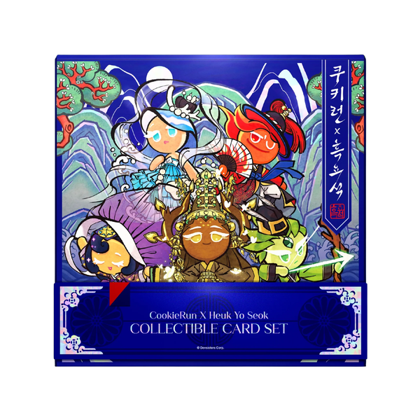 Cookie Run Card Game Braverse X Heuk Yo Seok collectible card set