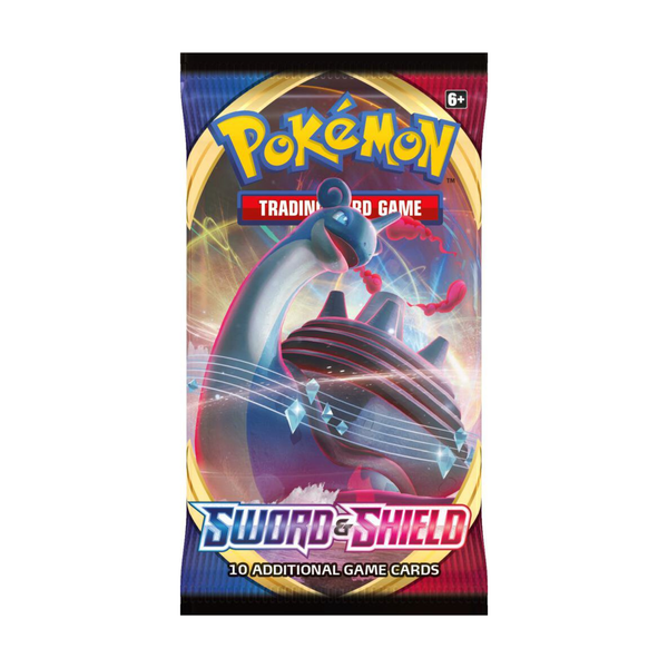 Pokemon TCG Sword and Shield Base Set Single Booster Pack trading cards