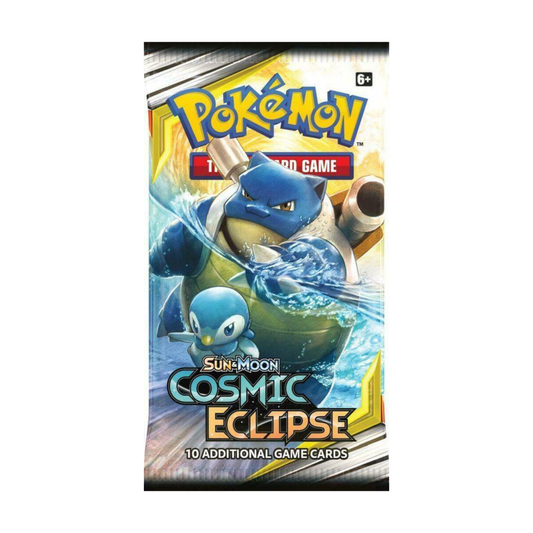 Pokemon TCG Sun and Moon Cosmic Eclipse Single Booster Pack trading cards