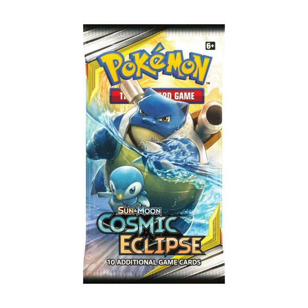 Pokemon TCG Sun and Moon Cosmic Eclipse Single Booster Pack trading cards