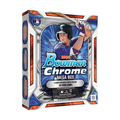 2026 Bowman Chrome Baseball Mega Box