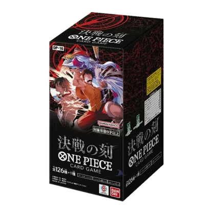 Bandai One Piece Card Game Japanese OP-16 Booster Box sealed