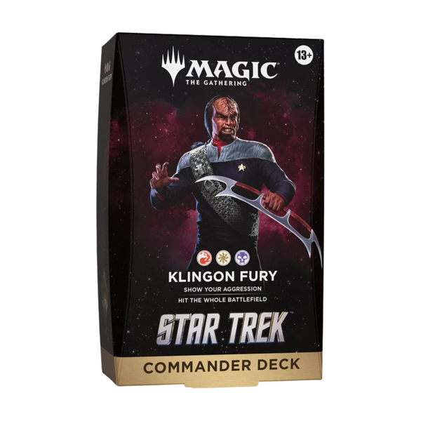 MTG Star Trek Commander Klingon Fury (PREORDER - Release Date November 13, 2026)
