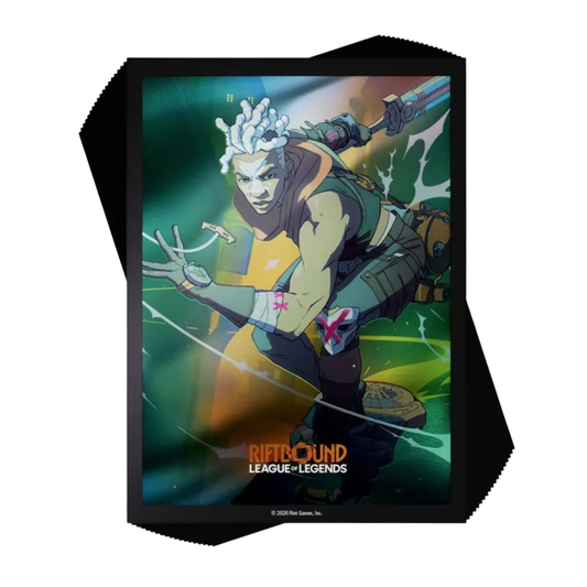 Riftbound Radiance Ekko Art Sleeves #1, League of Legends TCG Sleeves