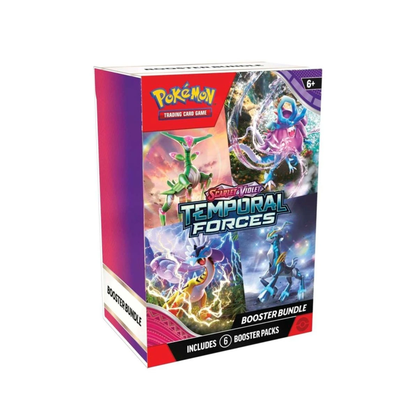 Pokemon TCG Scarlet and Violet Temporal Forces Booster Bundle sealed box