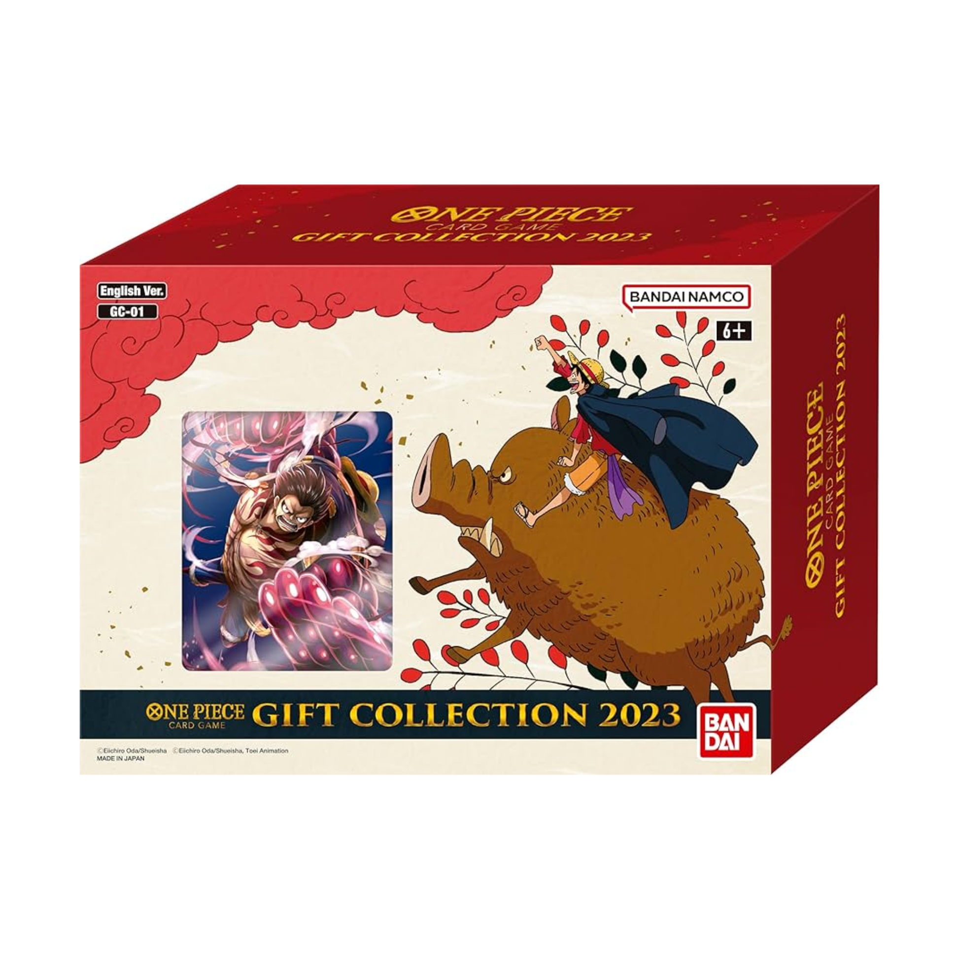 Bandai One Piece Card Game Gift Collection 2023 English Version sealed gift box