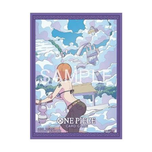 One Piece Card Game Nami Skypiea Vol. 7 70 Count official card sleeves