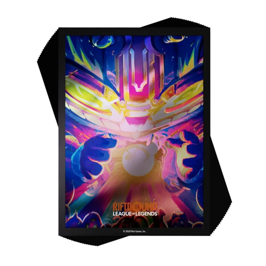 Riftbound Radiance Ziggs Art Sleeves #3, League of Legends TCG Card Sleeves