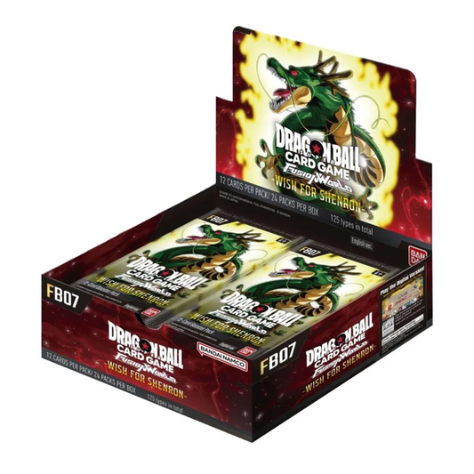 Dragon Ball Card Game Fusion World FB07 Wish For Shenron booster box with 24 packs