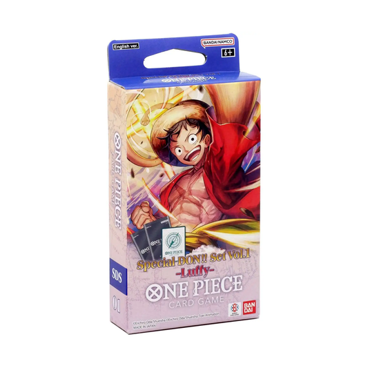 Bandai One Piece Card Game Special DON Set Vol 1 Luffy SDS01 sealed