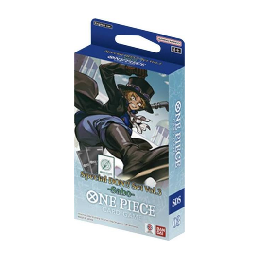 Bandai One Piece Card Game Special DON Set Vol 3 Sabo SDS03 sealed