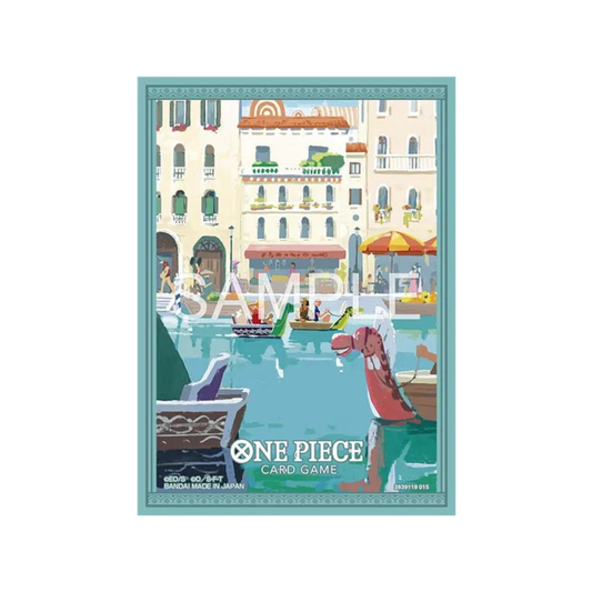One Piece Card Game Water Arc Vol. 7 70 Count official card sleeves with Water Arc artwork