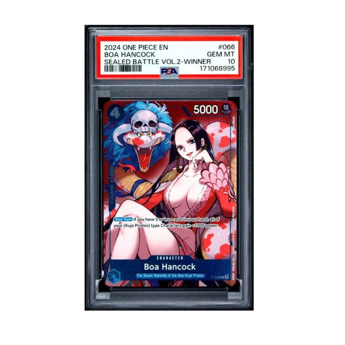 One Piece Boa Sealed Battle PSA 10 8995