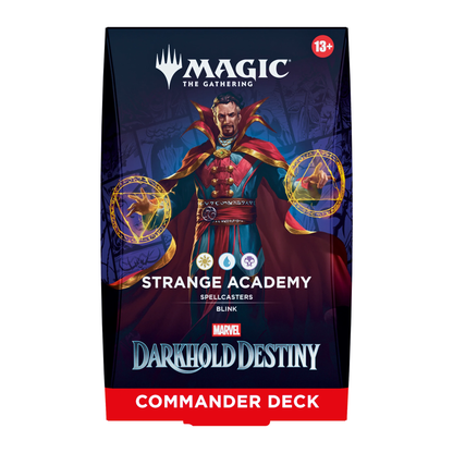 Magic The Gathering Marvel Darkhold Destiny Strange Academy Commander Deck (Pre-Order April 2027)
