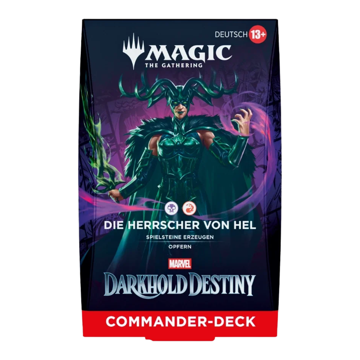 Magic The Gathering Marvel Darkhold Destiny Lords of Hel Commander Deck (Pre-Order April 2027)