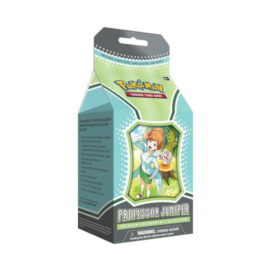 Pokemon TCG Professor Juniper Premium Tournament Collection box set cards and accessories