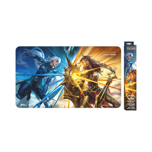 Riftbound League of Legends TCG Diana vs. Leona playmat