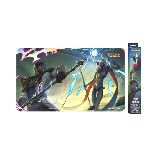 Riftbound League of Legends TCG Jayce vs. Viktor playmat