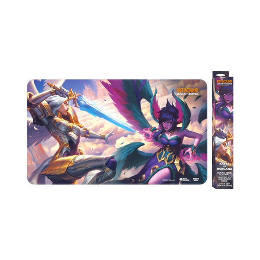 Riftbound League of Legends TCG Kayle vs. Morgana playmat