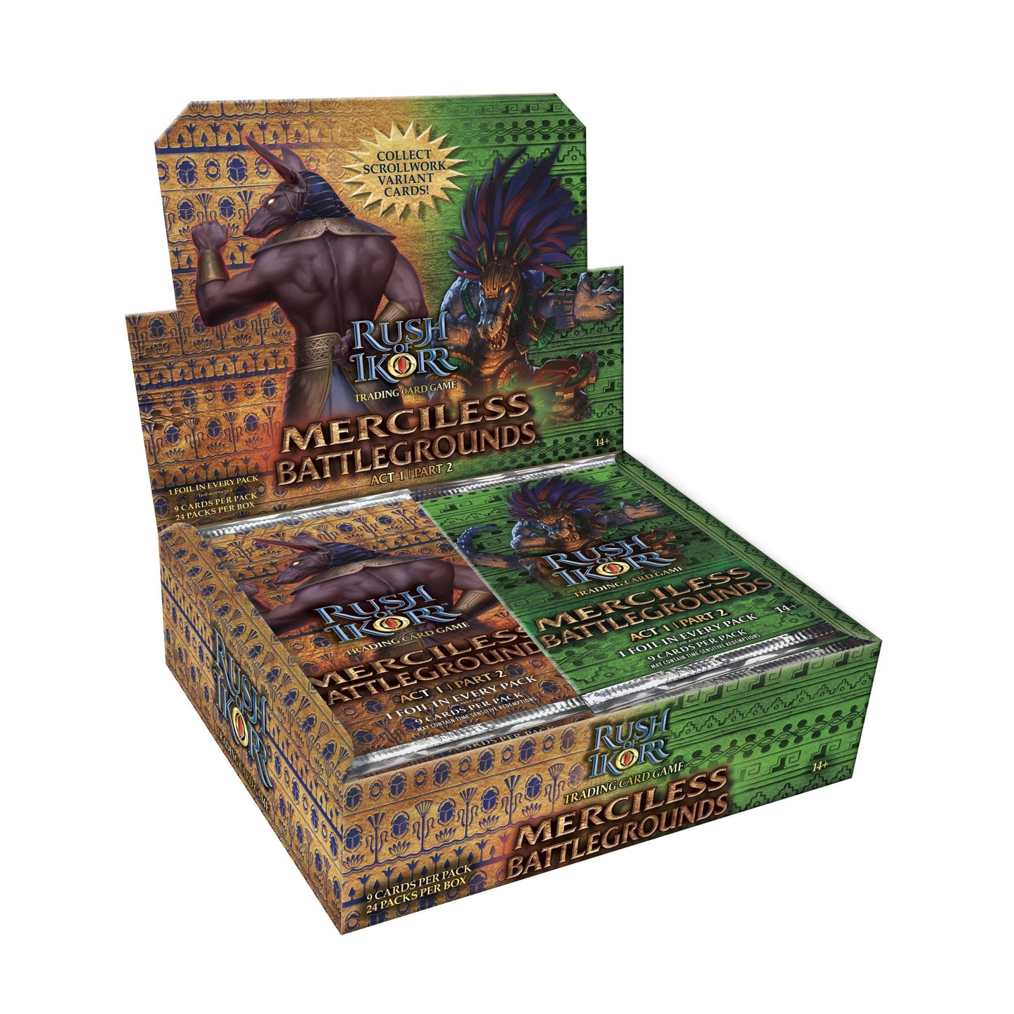 Rush of Ikorr: Act 1 Part 2 - Merciless Battlegrounds Booster Display (PRE-SALE DECEMBER)