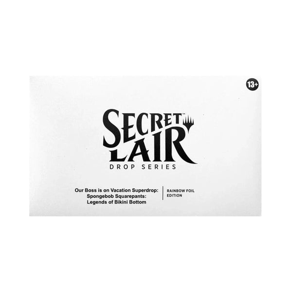 Secret Lair x Bikini Bottom Rainbow Foil Edition sealed