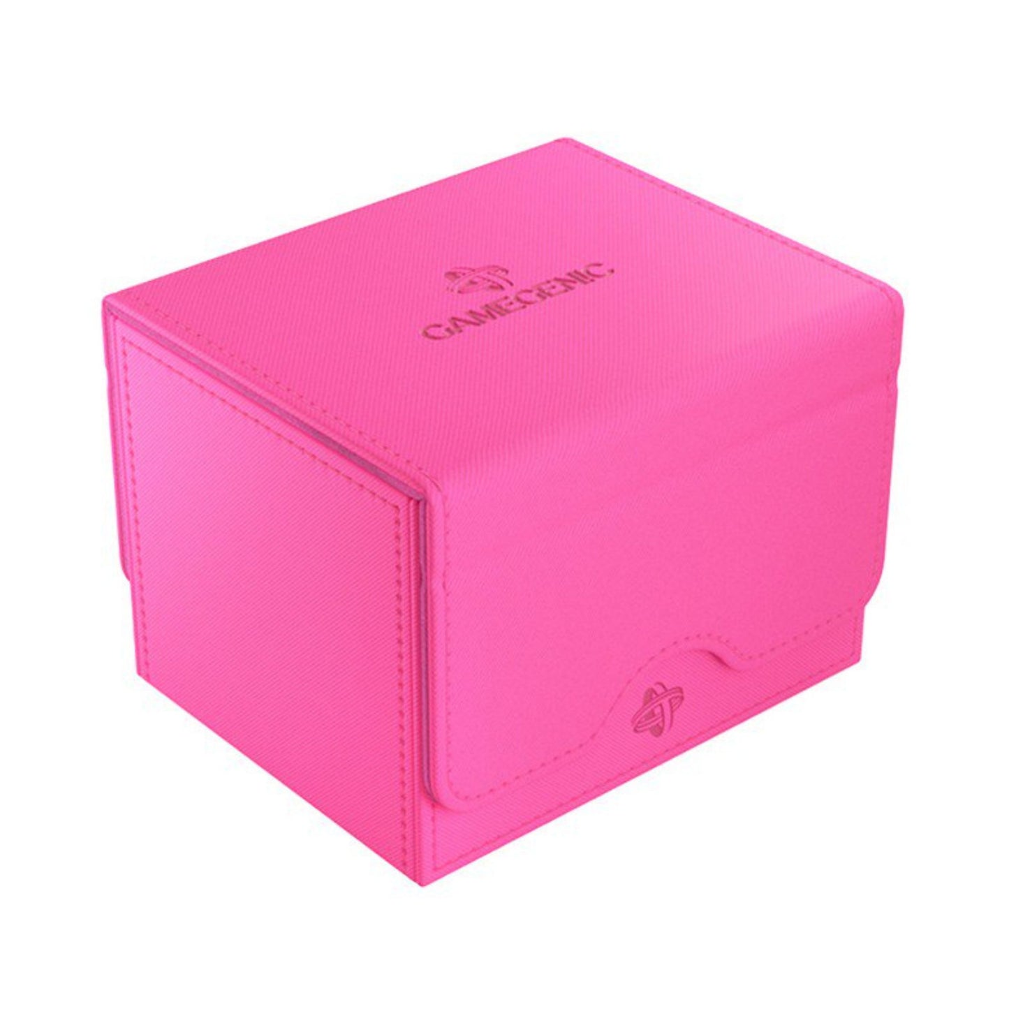 Gamegenic Sidekick 100+ XL Pink Convertible Deck Box for 100+ Double-Sleeved Cards, Magnetic Closure, Extra-Large Storage for Commander Decks, Tokens, and Trading Card Games