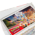 Pokémon Booster Box Acrylic Display Case by Collection Realm – Stackable Clear Acrylic Protector with Magnetic Lid, UV Protection, Dust & Moisture Resistant for Collectors, 1-Pack (PRE-ORDER JULY 2026)
