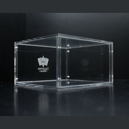 Pokémon Booster Box Acrylic Display Case by Collection Realm – Stackable Clear Acrylic Protector with Magnetic Lid, UV Protection, Dust & Moisture Resistant for Collectors, 1-Pack