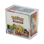 Pokémon Booster Box Acrylic Display Case by Collection Realm – Stackable Clear Acrylic Protector with Magnetic Lid, UV Protection, Dust & Moisture Resistant for Collectors, 1-Pack (PRE-ORDER JULY 2026)