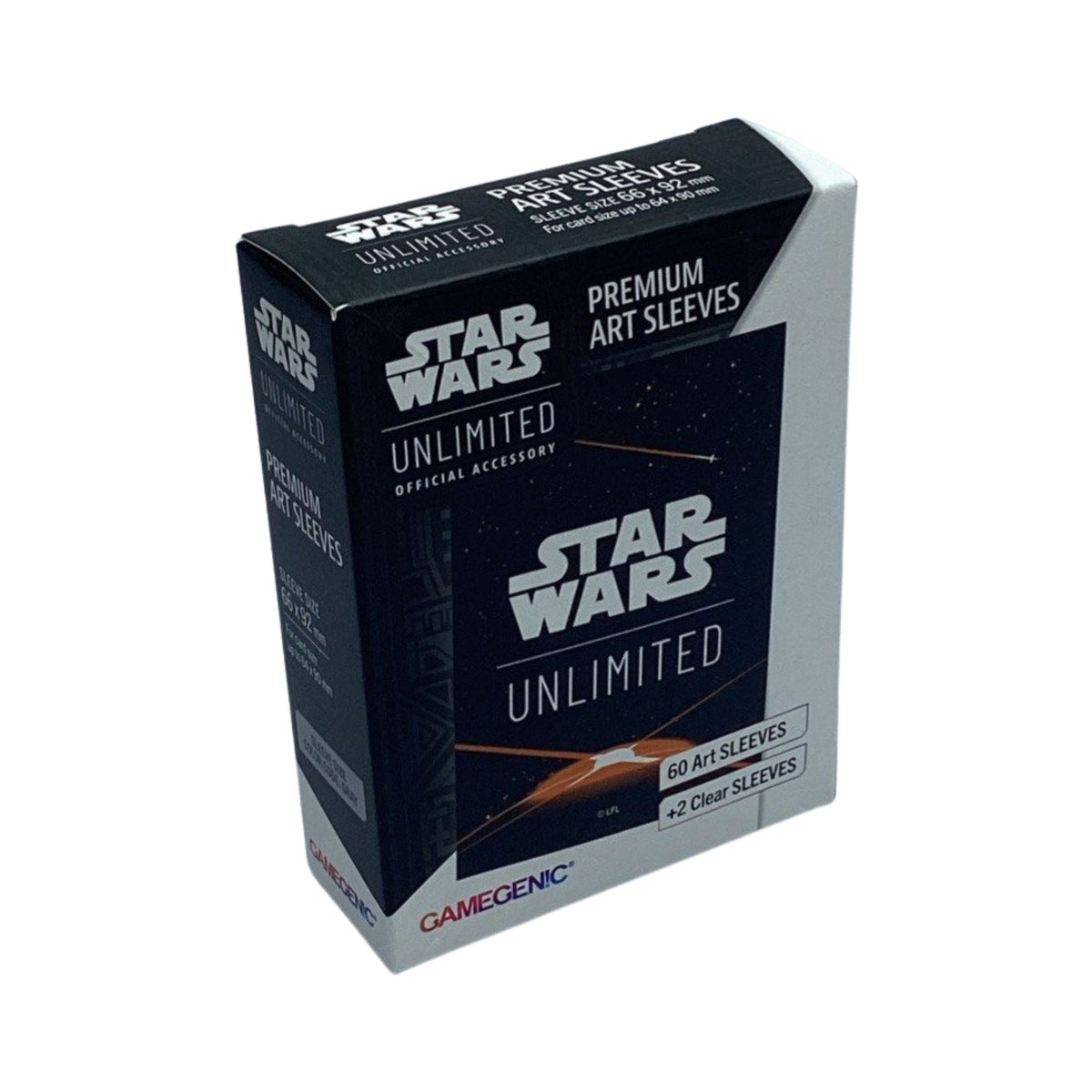 Star Wars: Unlimited Premium Art Sleeve Card Back Orange Gamegenic