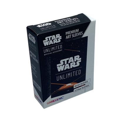 Star Wars: Unlimited Premium Art Sleeve Card Back Orange Gamegenic
