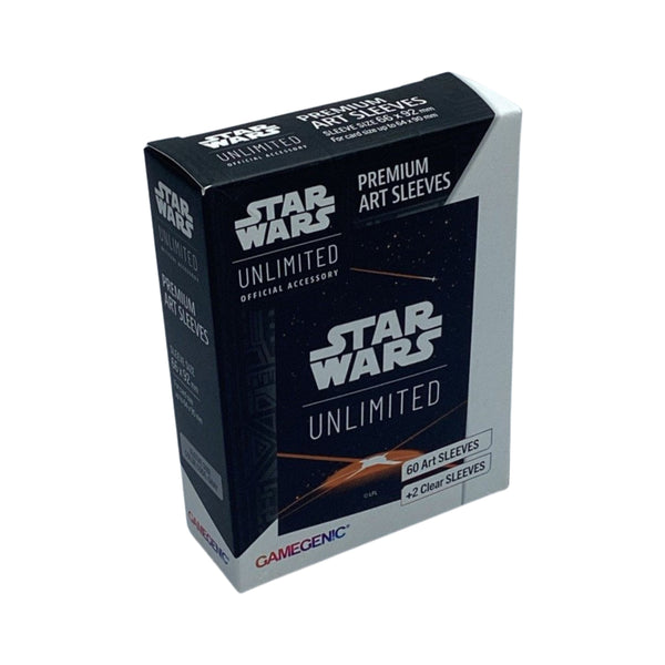 Star Wars: Unlimited Premium Art Sleeve Card Back Orange Gamegenic