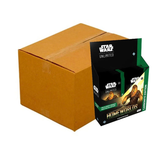 Star Wars Unlimited Homeworlds Carbonite Booster Box Case (PRE-ORDER)