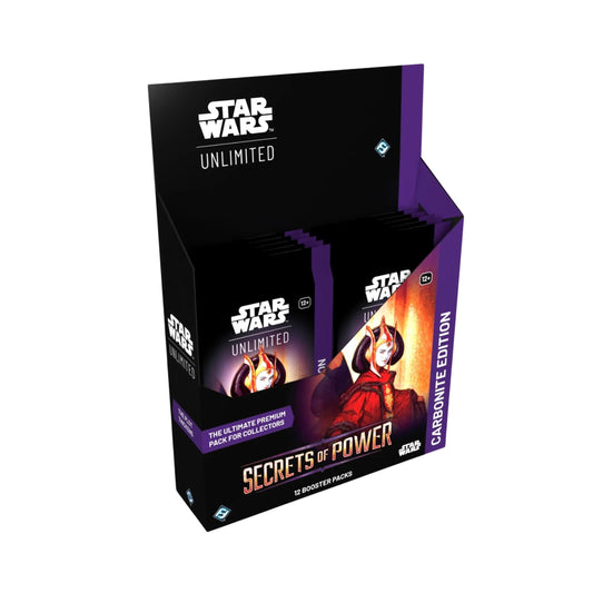 Star Wars Unlimited Secrets of Power Carbonite Edition Booster Box Collectible Cards