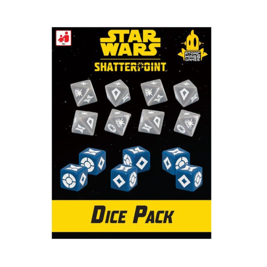Star Wars Shatterpoint Dice Pack – 8 Attack Dice & 6 Defense Dice (PRE-ORDER)
