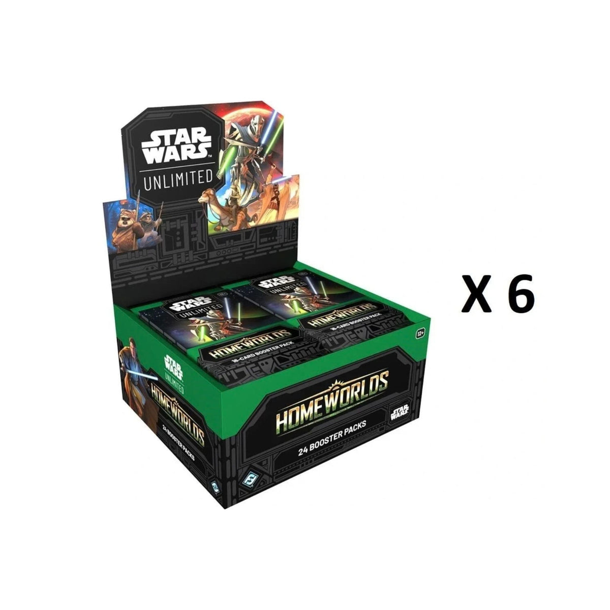Star Wars Unlimited Homeworlds Booster Box Case