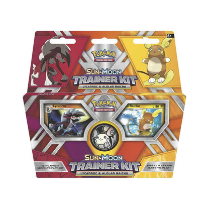Pokemon TCG Sun and Moon Trainer Kit Lycanroc and Alolan Raichu Decks Pokemon Cards