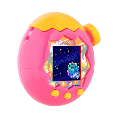 Tamagotchi Paradise Orange Tropics Digital Pet with Zoom Dial, Interactive Virtual Pet Care, Mini Games, Friend Connection Play, Unlockable Fields, Ages 6+ (PREORDER - Release Date Aug. 31, 2026)
