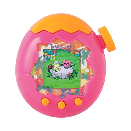 Tamagotchi Paradise Orange Tropics Digital Pet handheld device