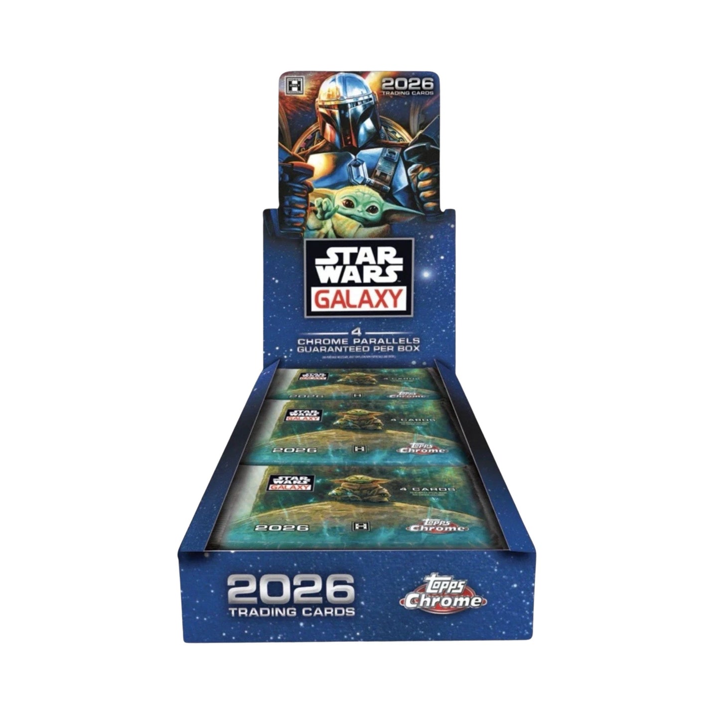 2026 Topps Chrome Star Wars Galaxy Hobby Box