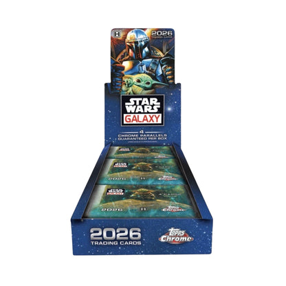 2026 Topps Chrome Star Wars Galaxy Hobby Box