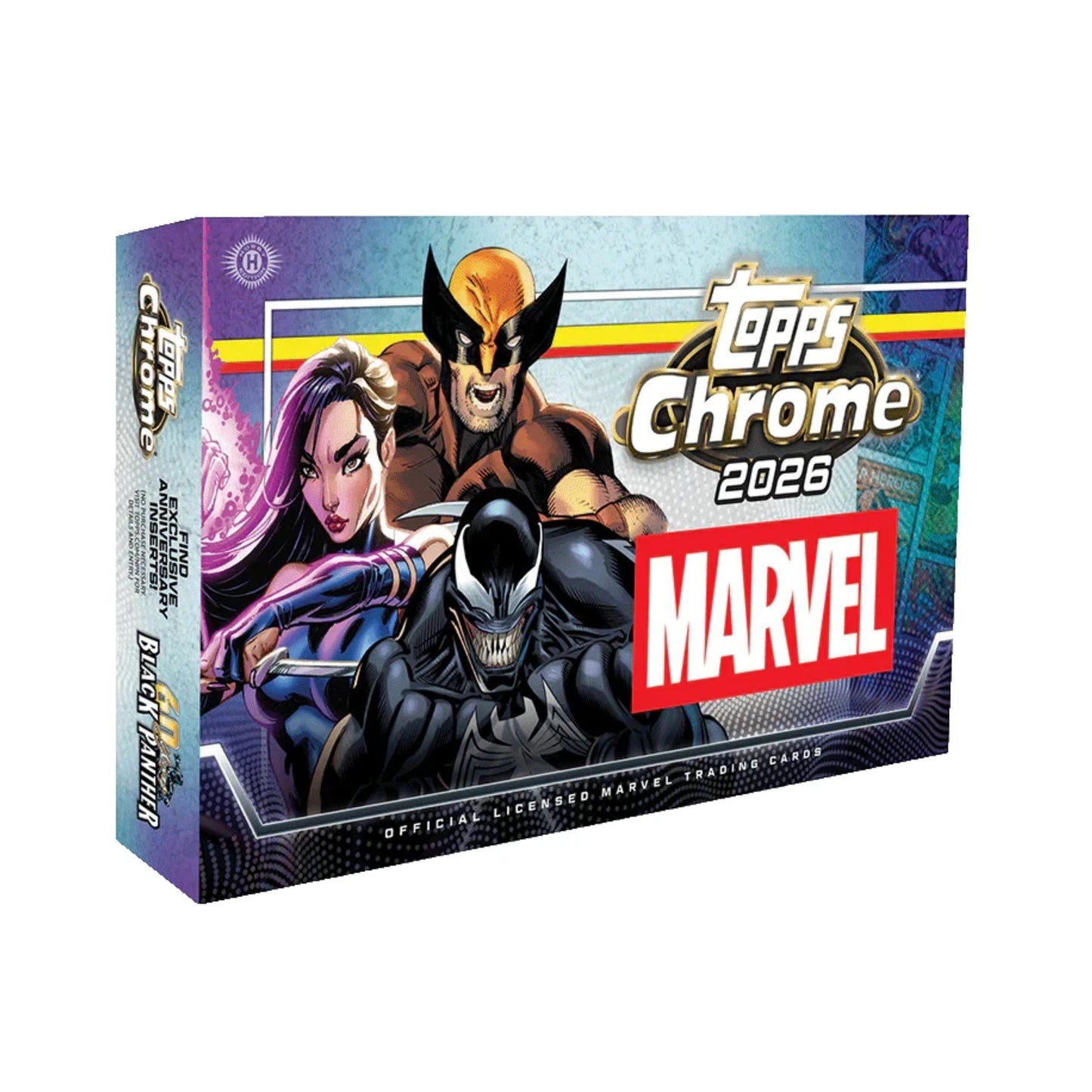 Topps Chrome Marvel Comics 2026 Hobby Box (PREORDER - Release Date July 1, 2026)