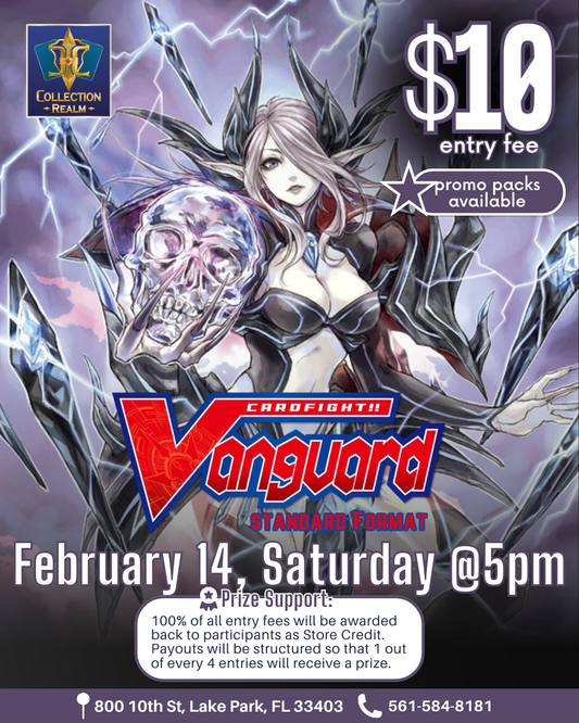 Cardfight!! Vanguard Standard Format Tournament – Feb 14 (Sat) 5:00 PM