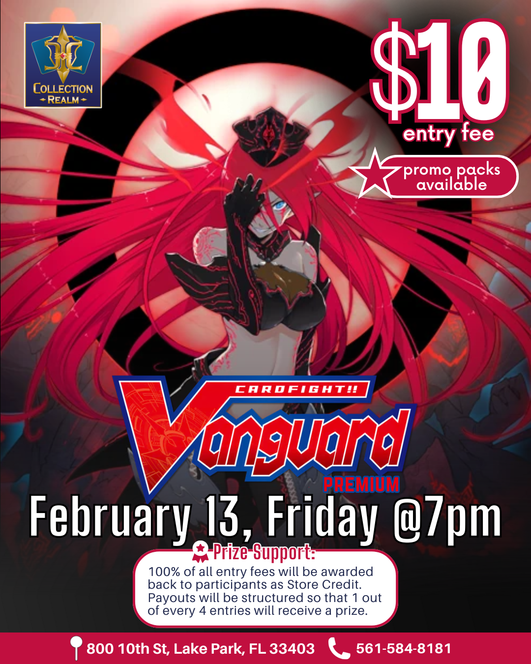 Cardfight!! Vanguard Standard Format Tournament – Feb 13 (Fri) 7:00 PM