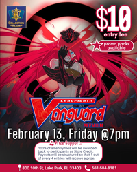 Cardfight!! Vanguard Standard Format Tournament – Feb 13 (Fri) 7:00 PM