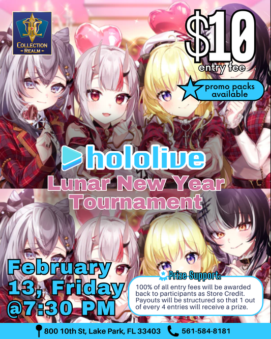 Hololive Lunar New Year Tournament – Feb 13 (Fri) 7:30 PM