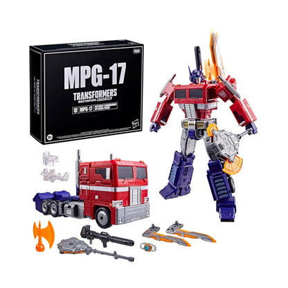Transformers Takara Tomy MPG-17 Optimus Prime Masterpiece Generation Action Figure, 9.6 Inch Collectible Robot Figure, Highly Articulated Premium Display and Play Model