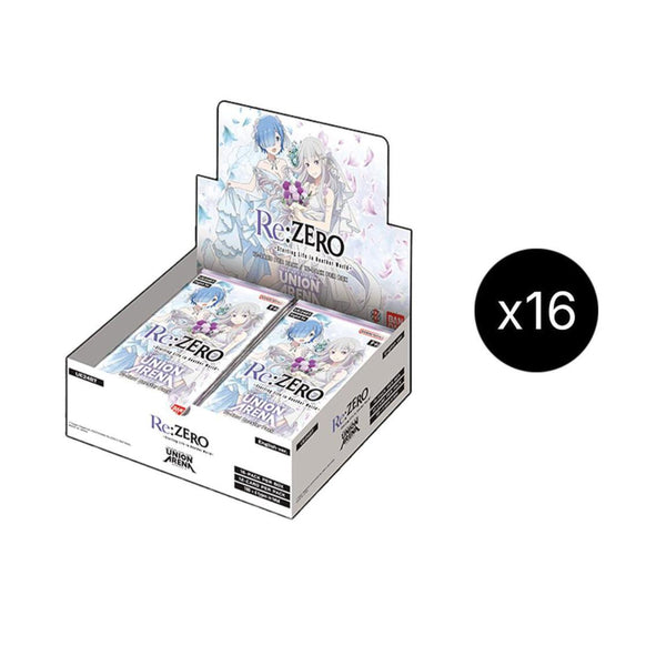 Union Arena Re:ZERO Starting Life in Another World Booster Box Sealed Case Trading Cards TCG